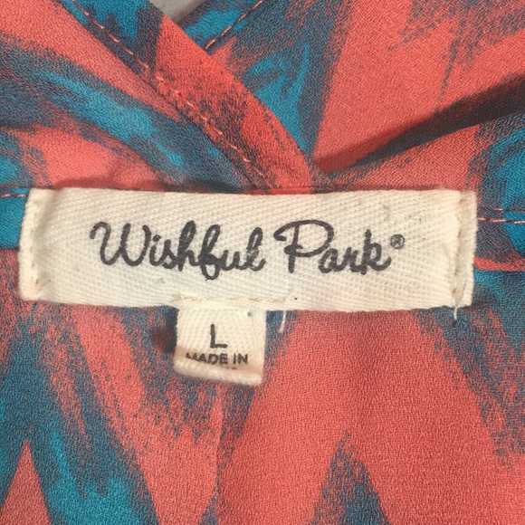WISHFUL PARK Aztec Tribal Southwest QuickDry Oversized Summer Top Swimsuit Cover - Picture 14 of 16